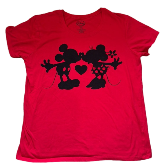 Disney Tops - Woman’s Disney Mickey Mouse and Minnie Mouse tee - size XL